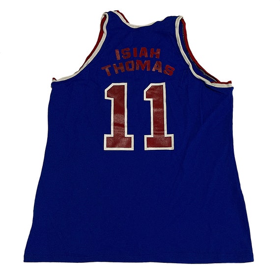 Vintage Detroit Pistons Isaiah Thomas 11 Basketball NBA -  Singapore