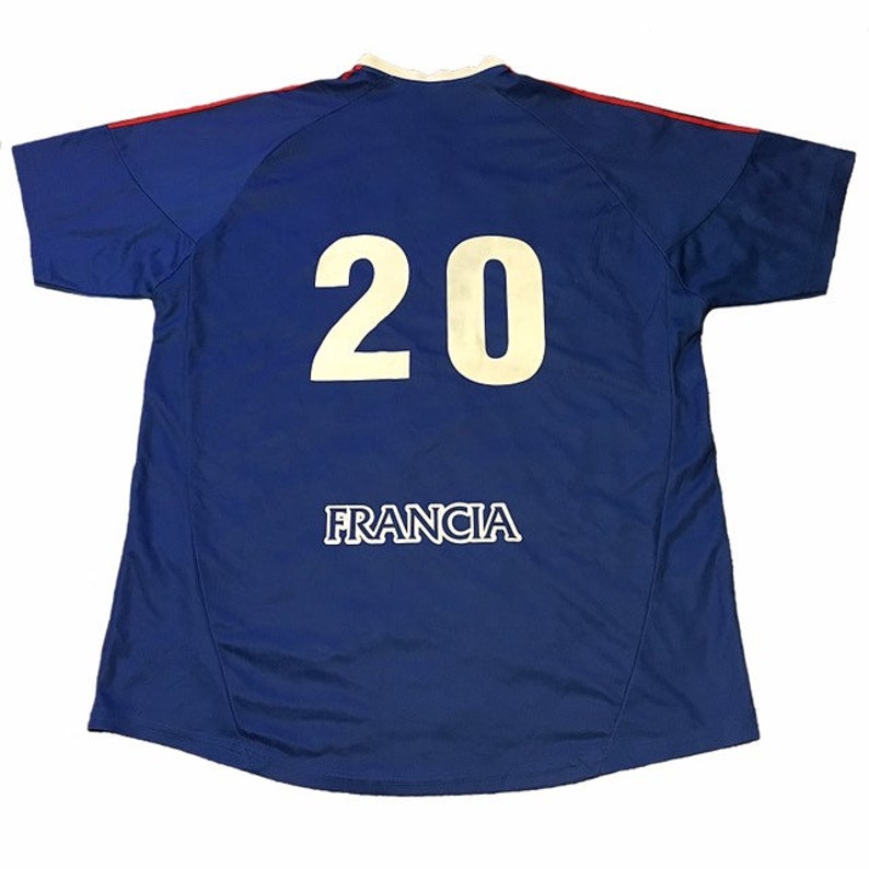 Vintage France 20 Soccer Jersey | Etsy