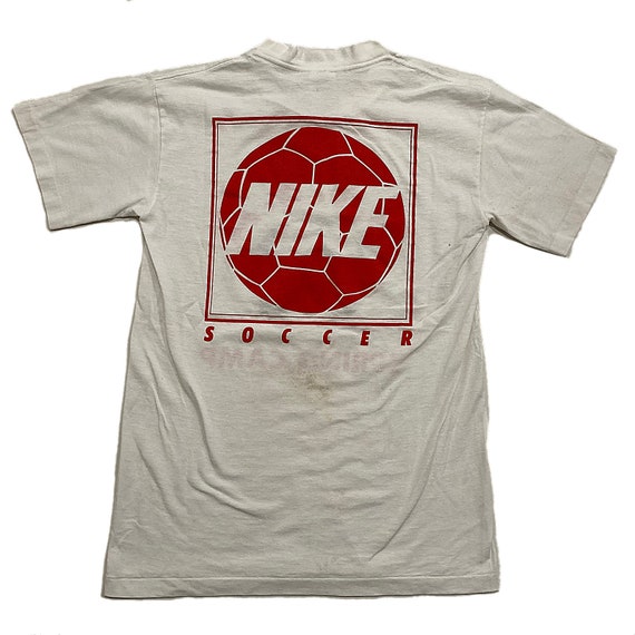 Daar Senator koffer Vintage Nike Soccer T-shirt - Etsy