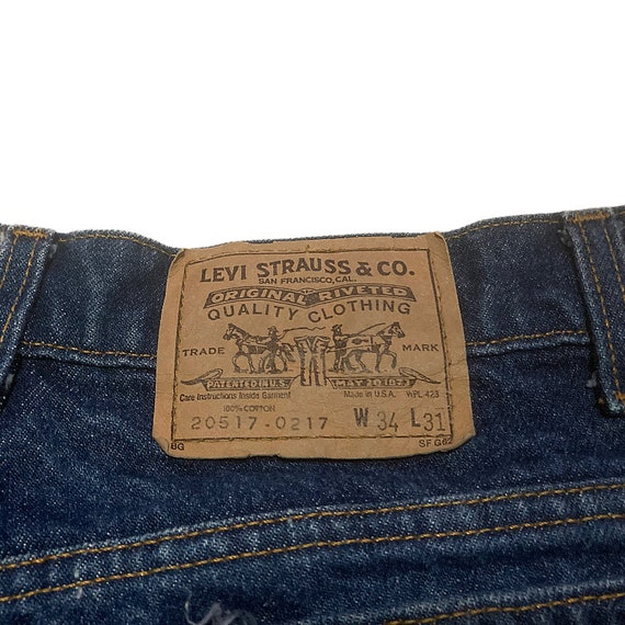 Vintage Levi's Orange Tab Jeans - image 4