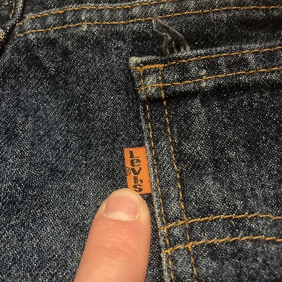 Vintage Levi's Orange Tab Jeans - image 3