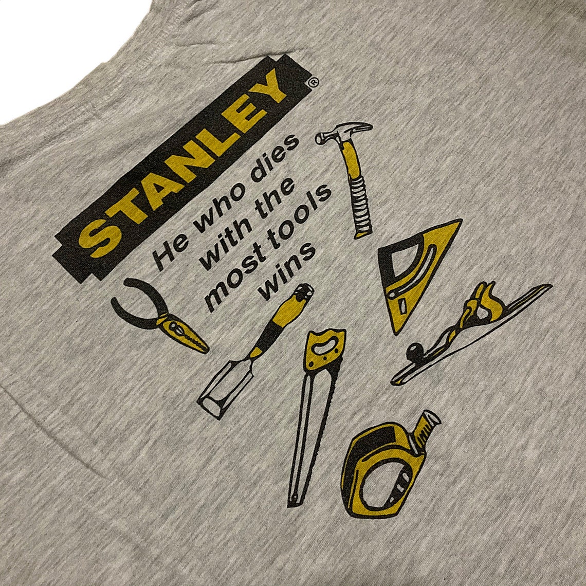 Vintage Stanley Tools TShirt  Etsy