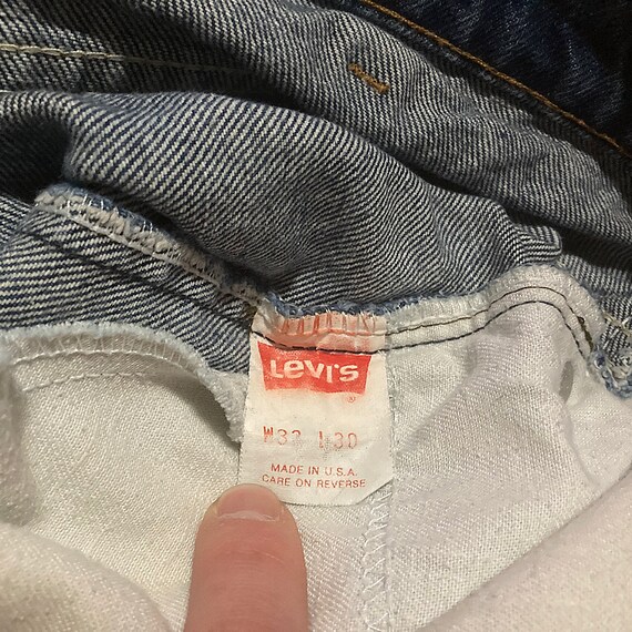 Vintage Levi's Orange Tab Jeans - image 5