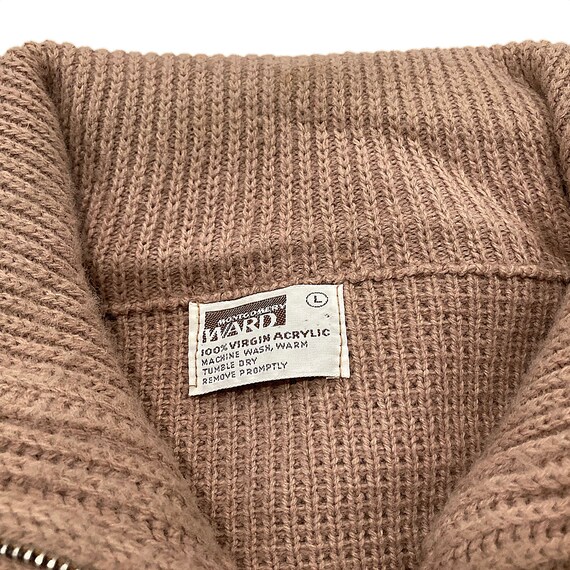 Vintage 70's Montgomery Ward Sweater - image 4