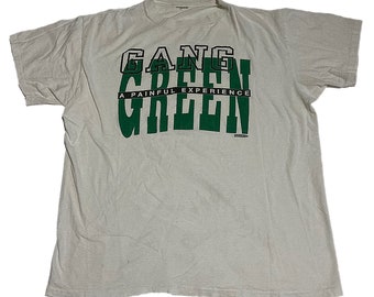Vintage Oregon Ducks Gang Green T-shirt 