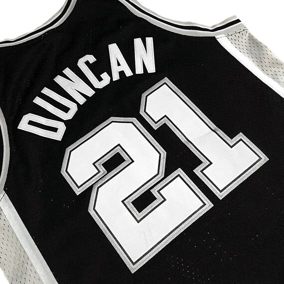 tim duncan jersey mens