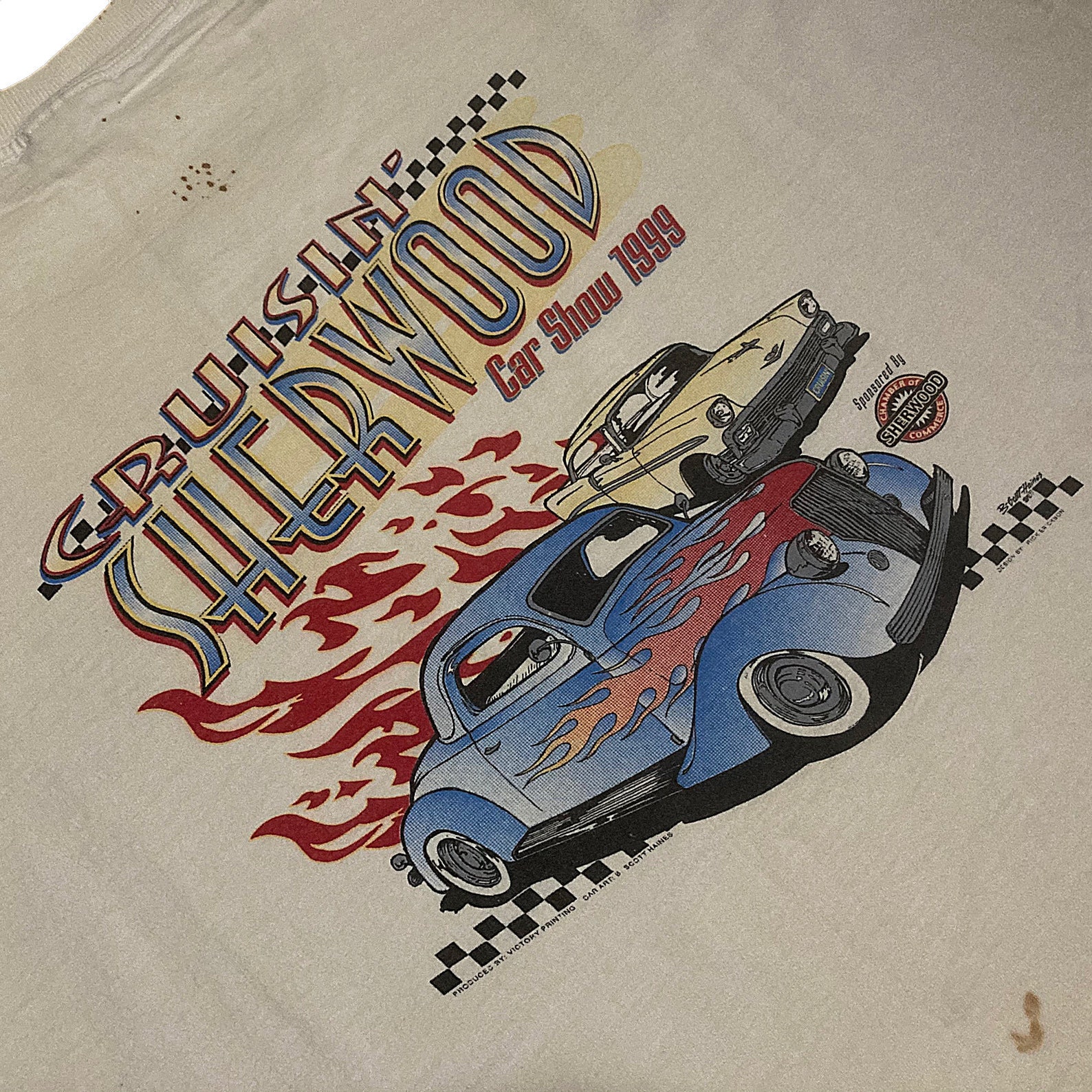 Vintage Cruisin' Sherwood Car Show TShirt Etsy