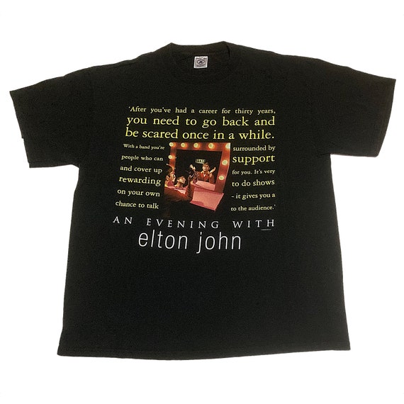 Vintage Elton John Tour T-Shirt