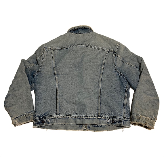 Vintage Levi's Denim Sherpa Jacket 