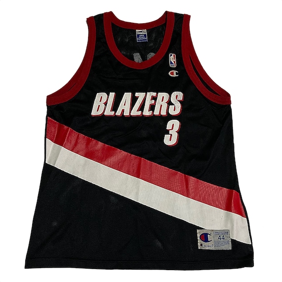 Camiseta vintage de Portland Trail Blazers Damon Stoudamire Etsy