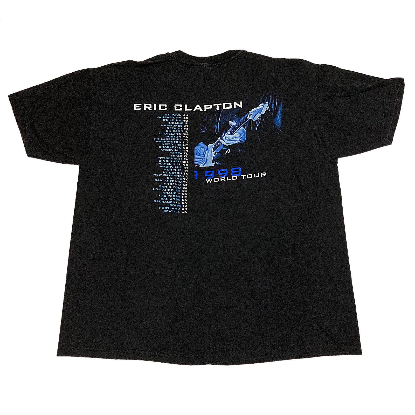 エリッククラプトン ツアーTシャツ Eric Clapton エリッククラプトン 2017ツアー バンド Tシャツ