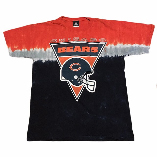 Chicago Bears Tie-Dye T-Shirt | Etsy 