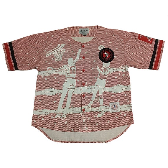 Supreme Nike baseball jersey leather red Large : r/Supreme