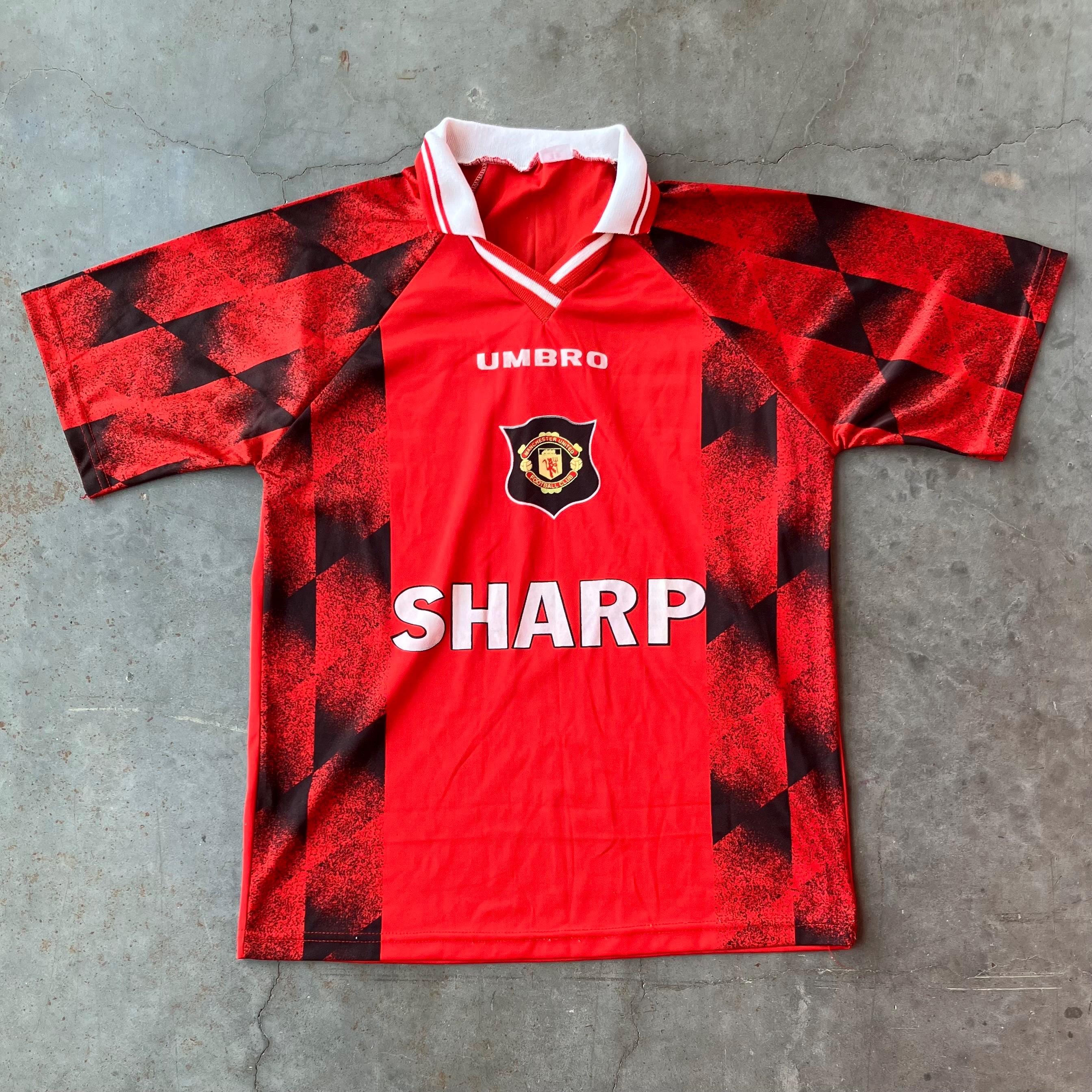 Manchester United Vintage Jersey - Etsy