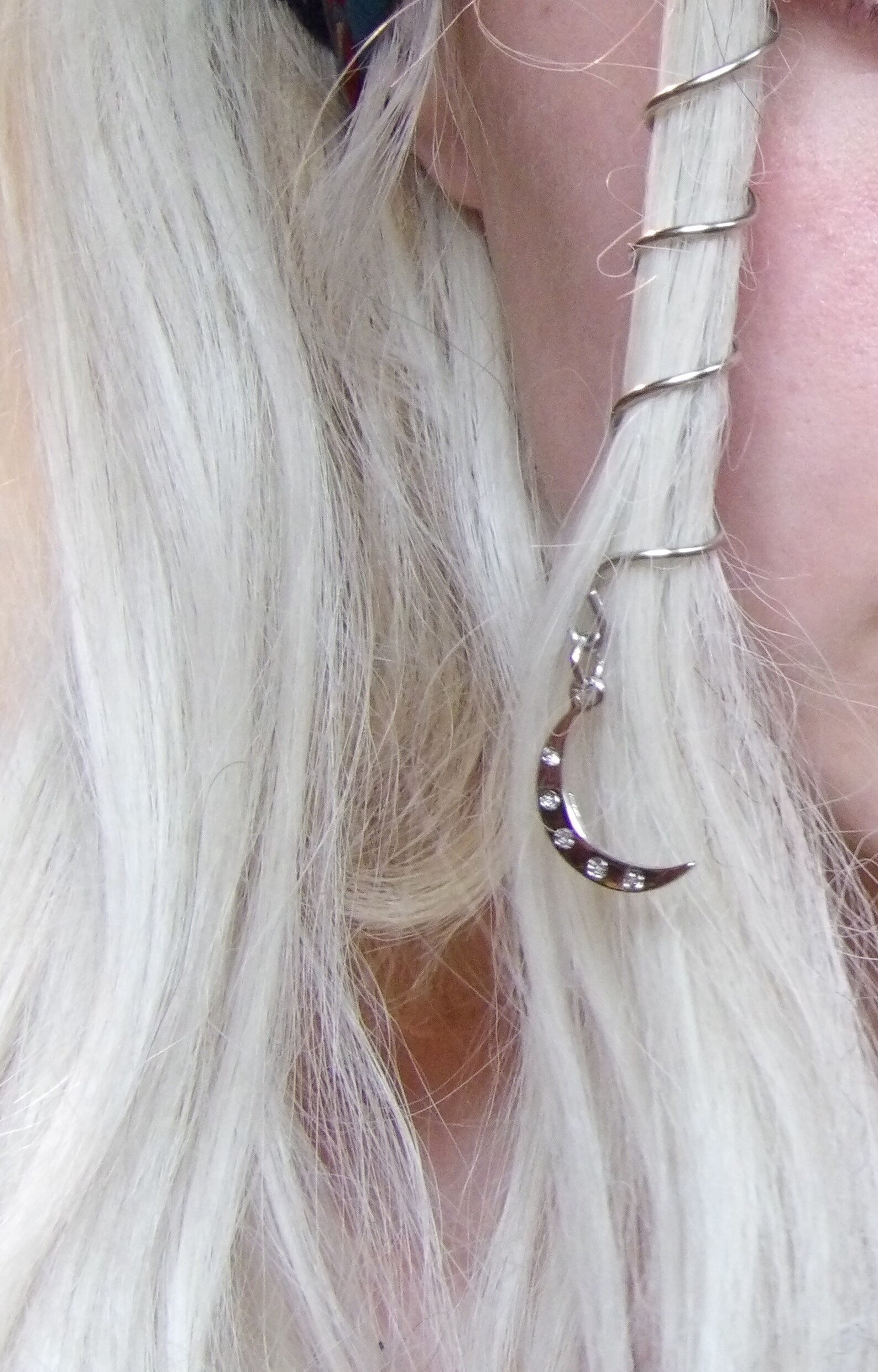 Fairy Hair Wrap Jewelry Set/Cottage Core Hair Accessory/Nordic Etsy