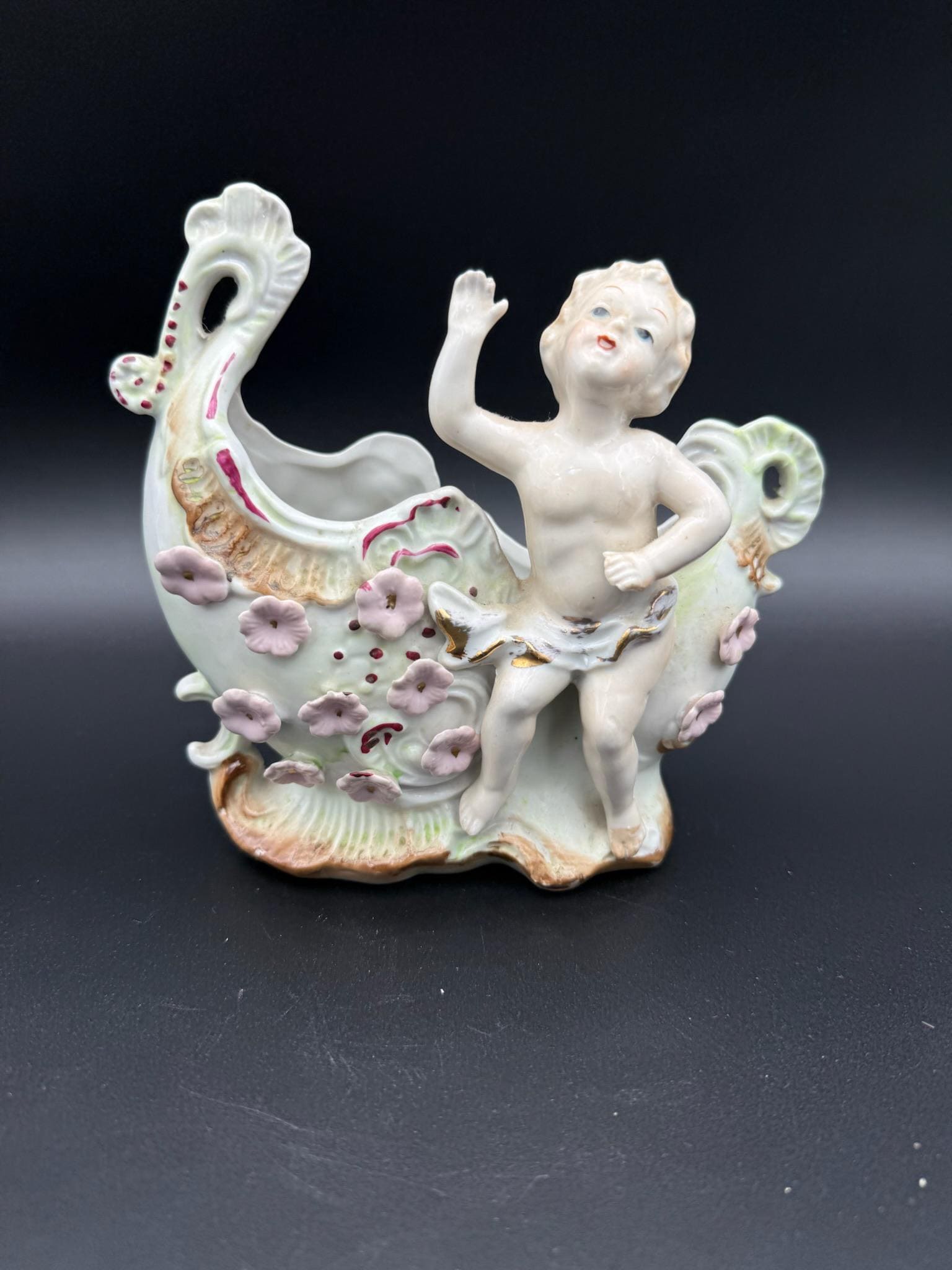 花瓶 船の形状 置物 半月形 Boat Vase - Etsy