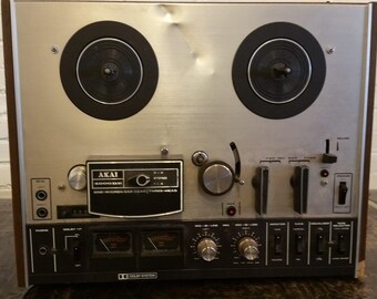 AKAI 4000DB Reel to Reel Player 4 Track Tested & Working 