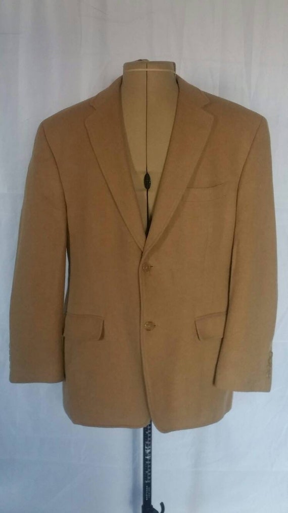 ralph lauren camel hair blazer