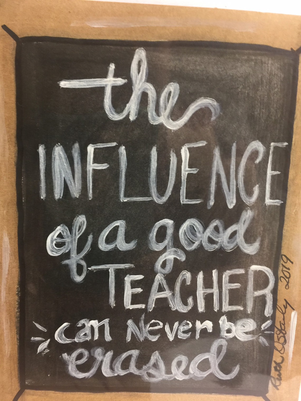 Un buon insegnante Greeting Card Etsy