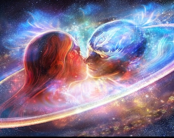 Twin Flame Duo Akashic Records & Astrology Reading, ~75-100 cards