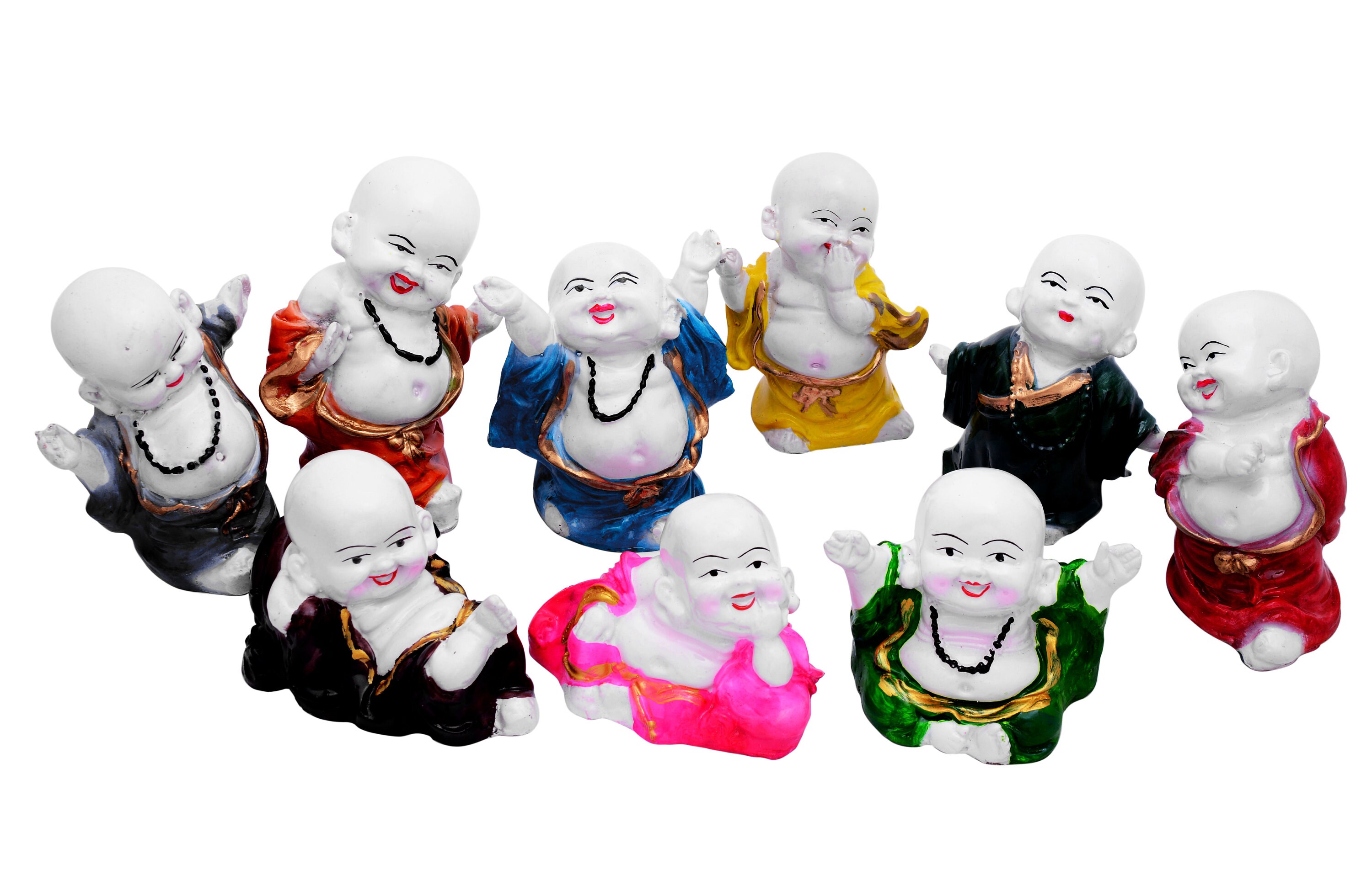 9 Piece of Laughing Buddha Are Different Position Indian - Etsy 9 Piece of Laughing Buddha Are Different Position Indian - Etsy