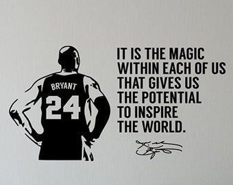 Kobe Bryant Quotes Etsy