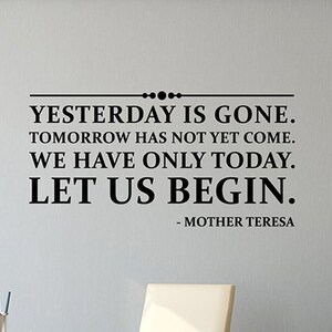 Si Vous Jugez Les Gens Mere Teresa Inspirational Citation Mur Etsy Canada