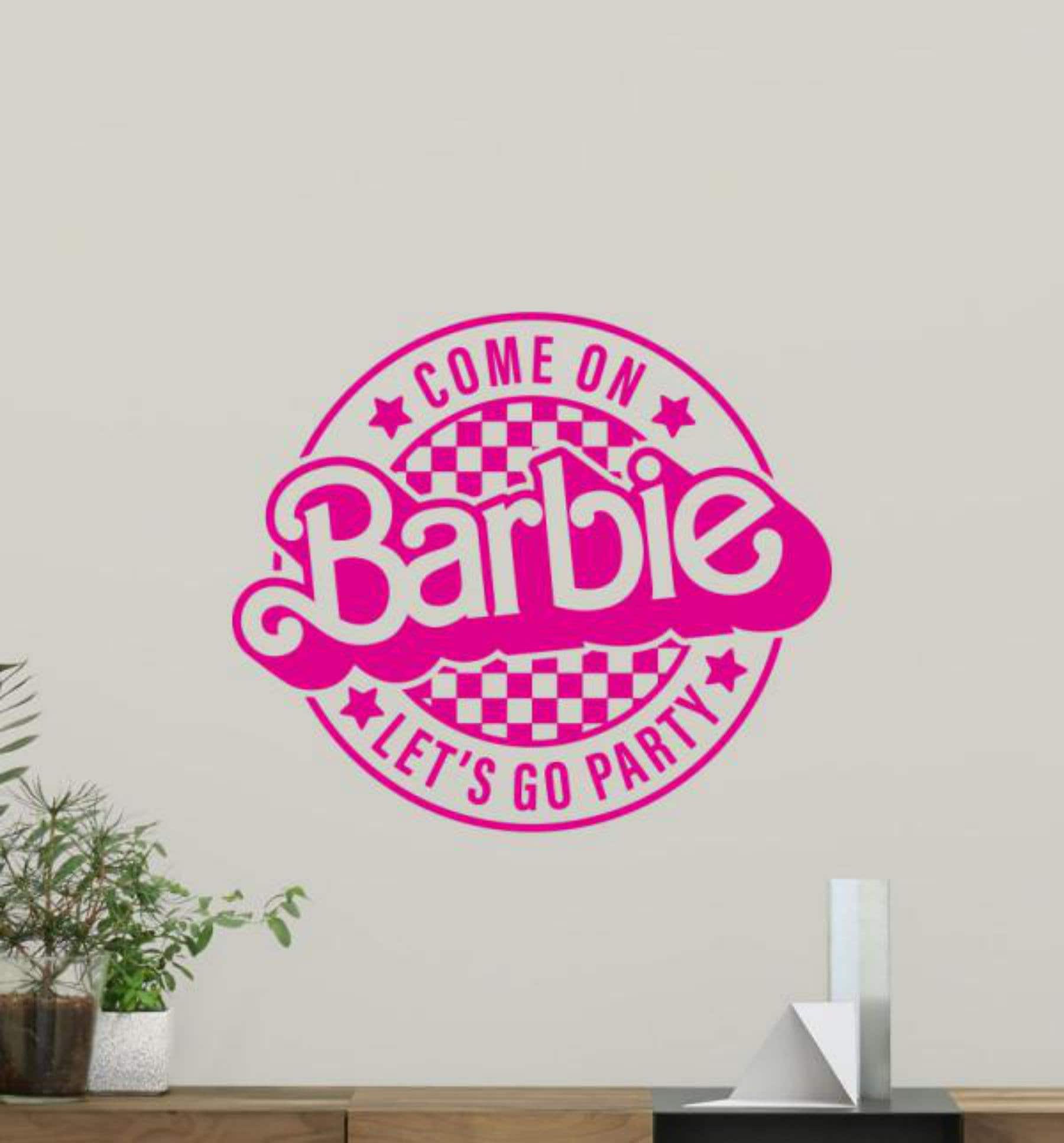 Barbie decals online for walls