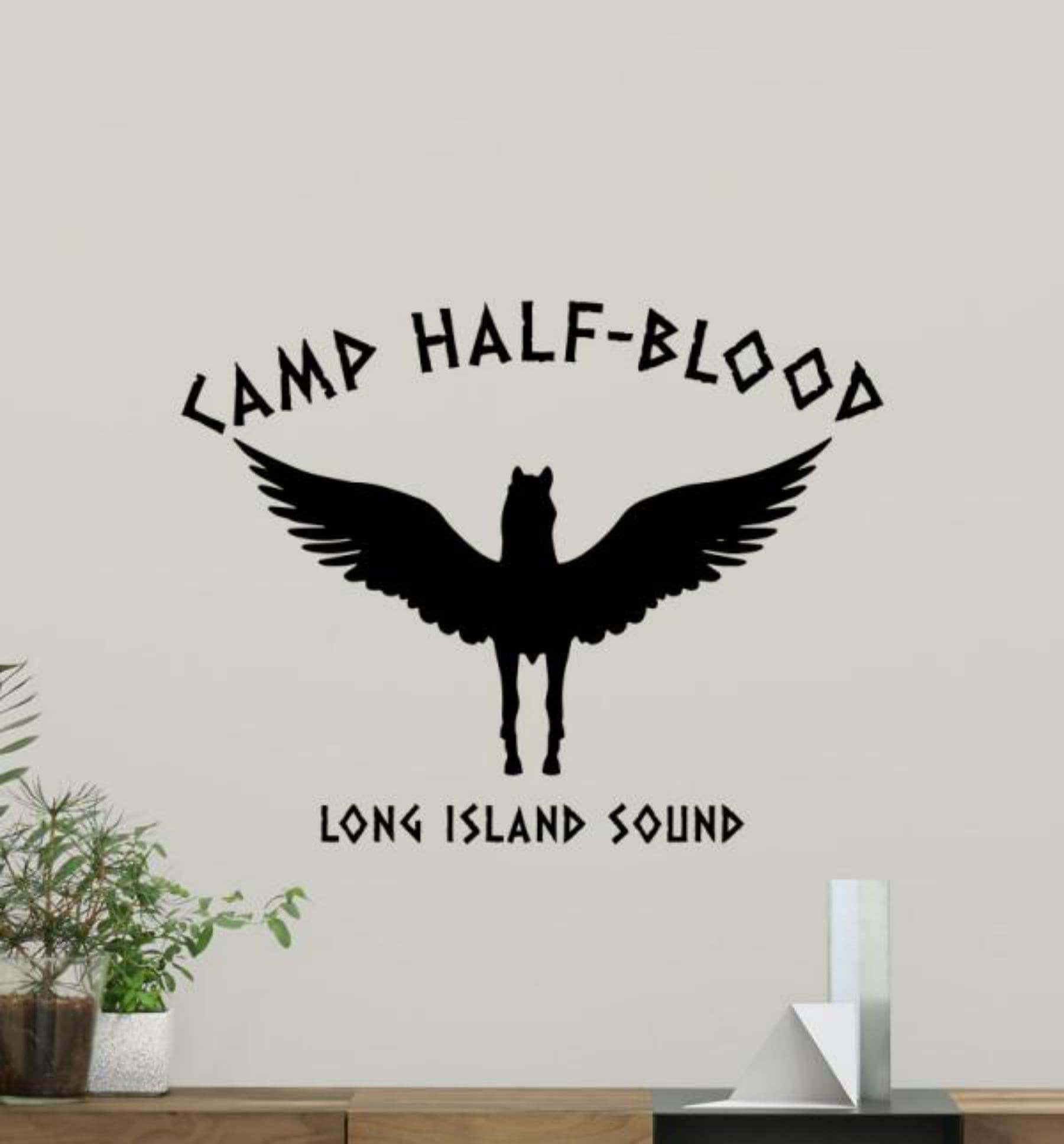 Camp halfblood Svg Included Pegasus And Long Island Sound