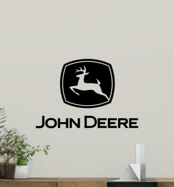 John Deere Aufkleber Vinyl Wandaufkleber Wall Art Zeichen Decor Poster  Wandbild Geschenk Schablone 2524 - .de