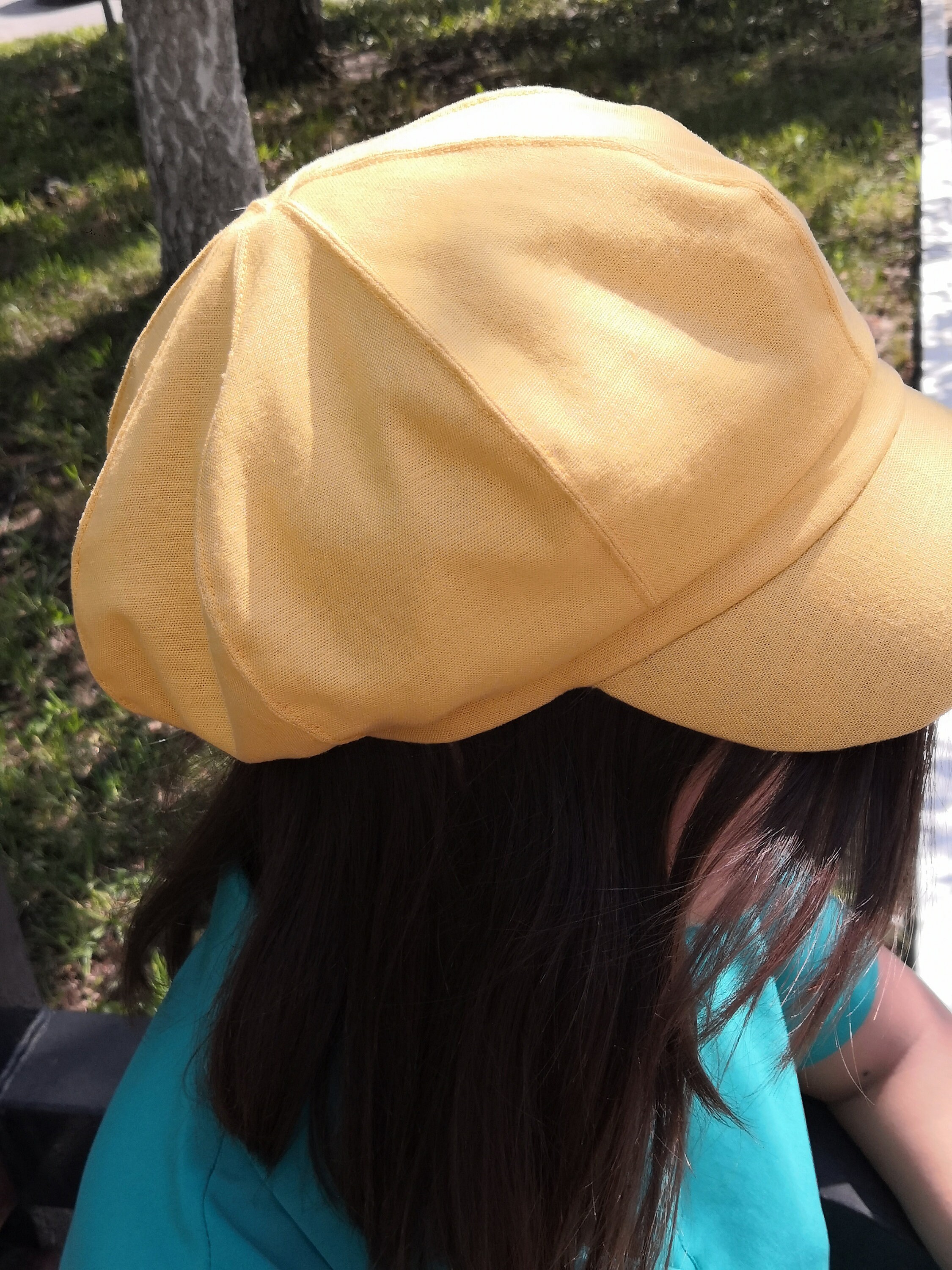 Yellow newsboy cap women Casual Hat Spring Style Womens | Etsy