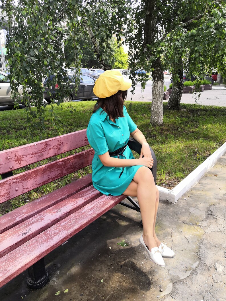 Yellow newsboy cap women Casual Hat Spring Style Womens | Etsy