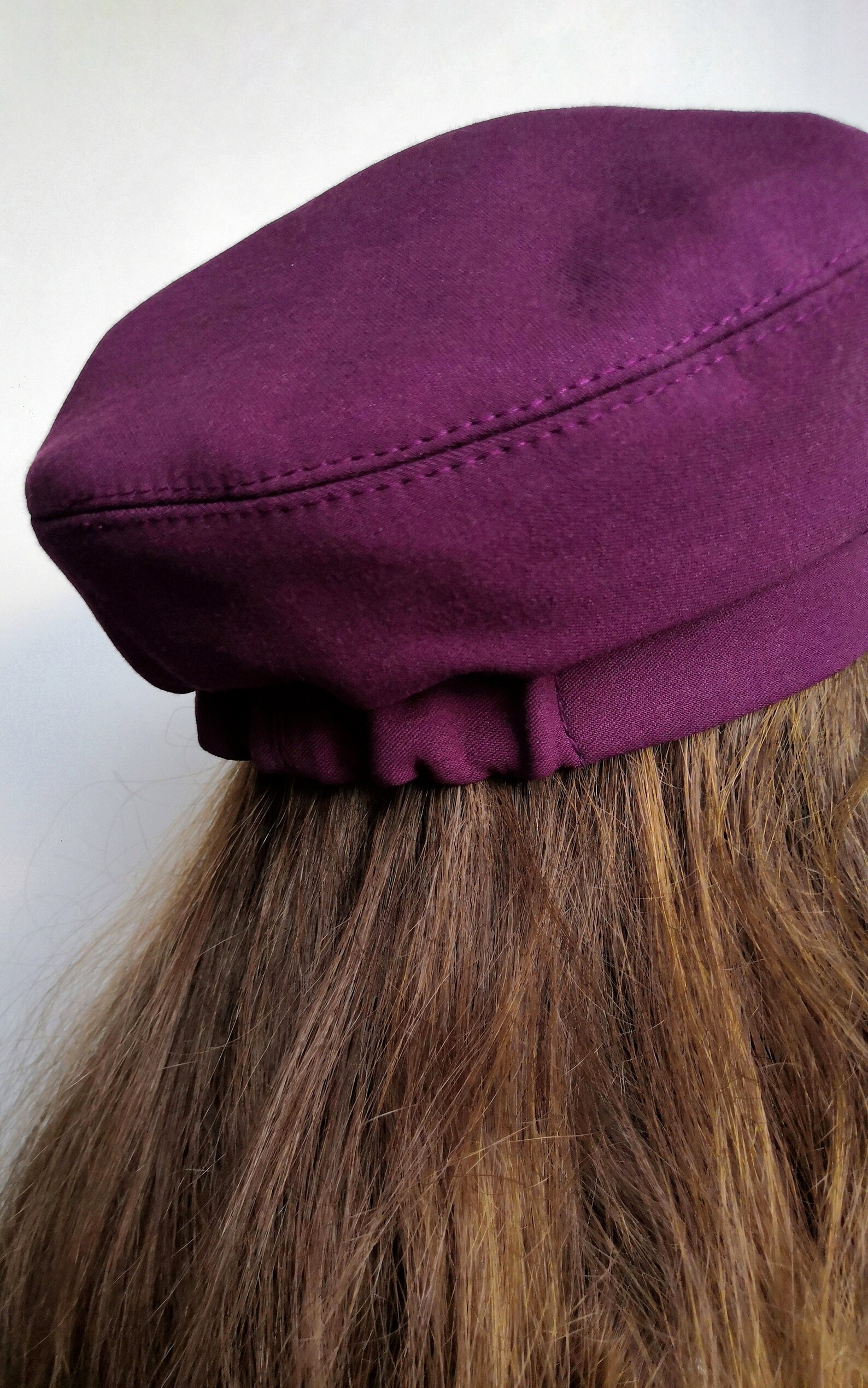 Purple newsboy cap women custom newsboy hat women Casual Etsy