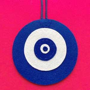 Nazar - Evil Eye - Décorations en feutre - Décoration murale