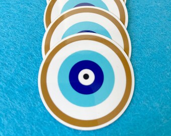 Nazar - Evil Eye - wasserfester Vinyl Aufkleber