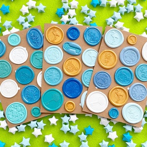 País de las maravillas de invierno, sellos de cera de Navidad, hojas de pegatinas, pegatinas adhesivas, papelería, Alicia, regalos por correspondencia, pegatinas de sobres de cartas