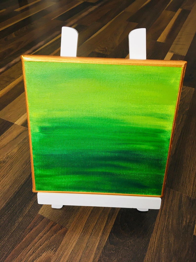 Irish Abstract painting Golden Frame
