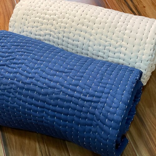 Very Soft Fabric Stitching and Designer Quilt Etsy