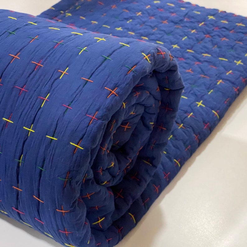 Handmade Cotton Quilt KIng & Twin Size Quilt Jaipuri Quilt Etsy