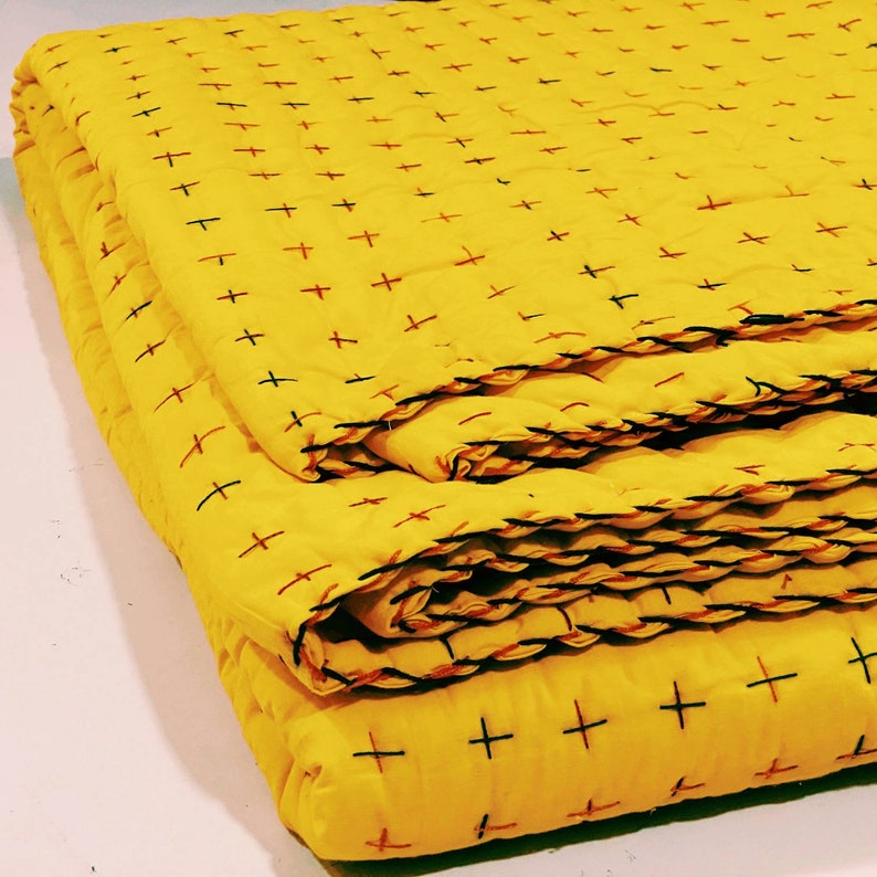 Handmade Cotton Quilt KIng & Twin Size Quilt Jaipuri Quilt Etsy