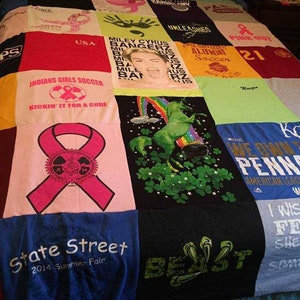 Custom T-Shirt Quilts