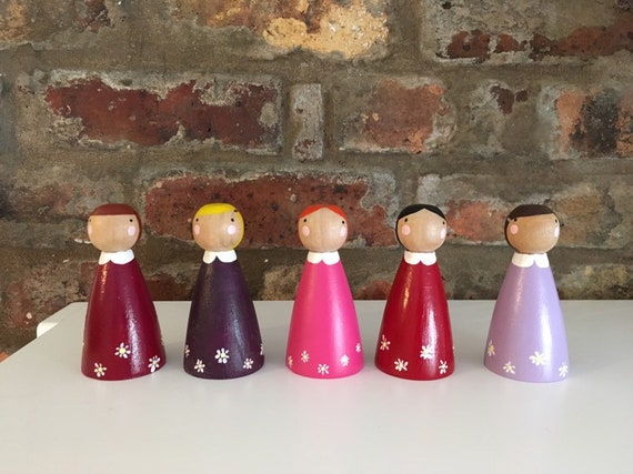 9cm peg dolls