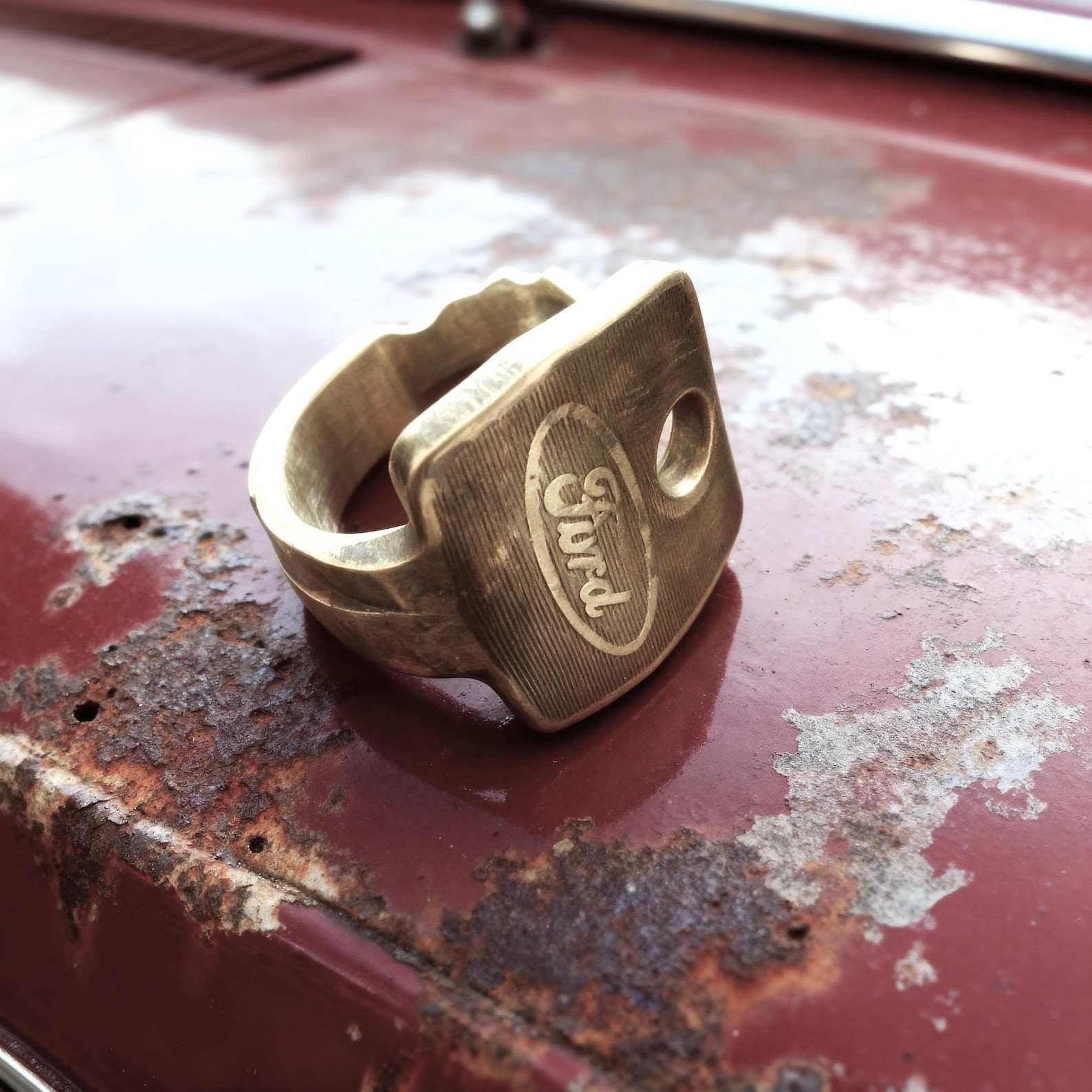 Vintage Car Key Ring Handmade | Heritage Jewelry for Car Guys | Muscle ...