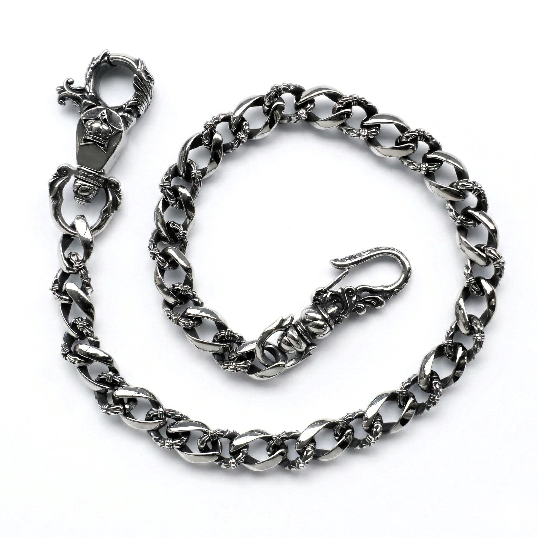 Stainless Steel Wallet Chain Curb Chain | Gothic Biker Pants Chain