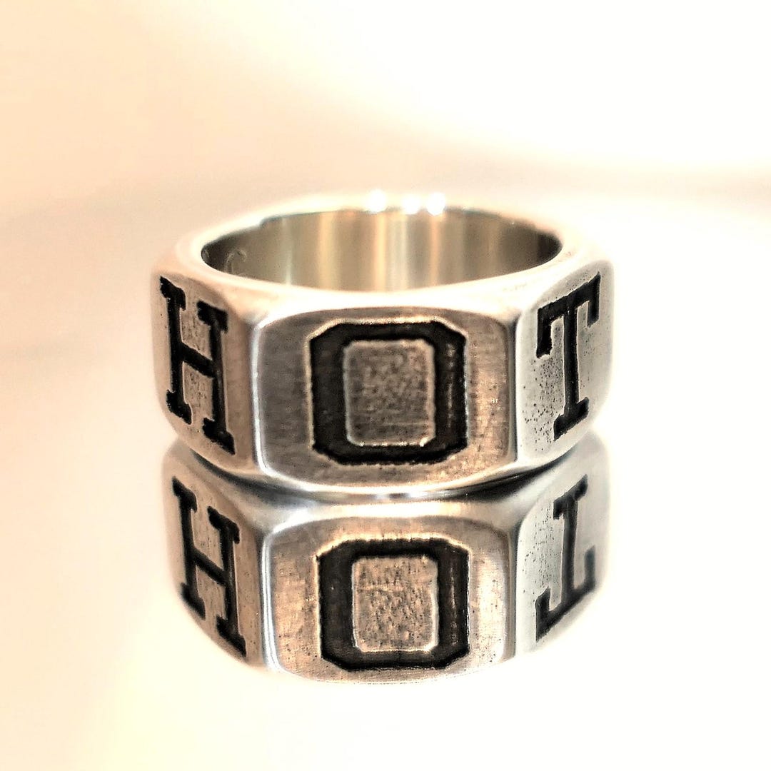 Silver Hex Nut Ring | Sterling Hexagon Ring | Car Guy Jewelry ...