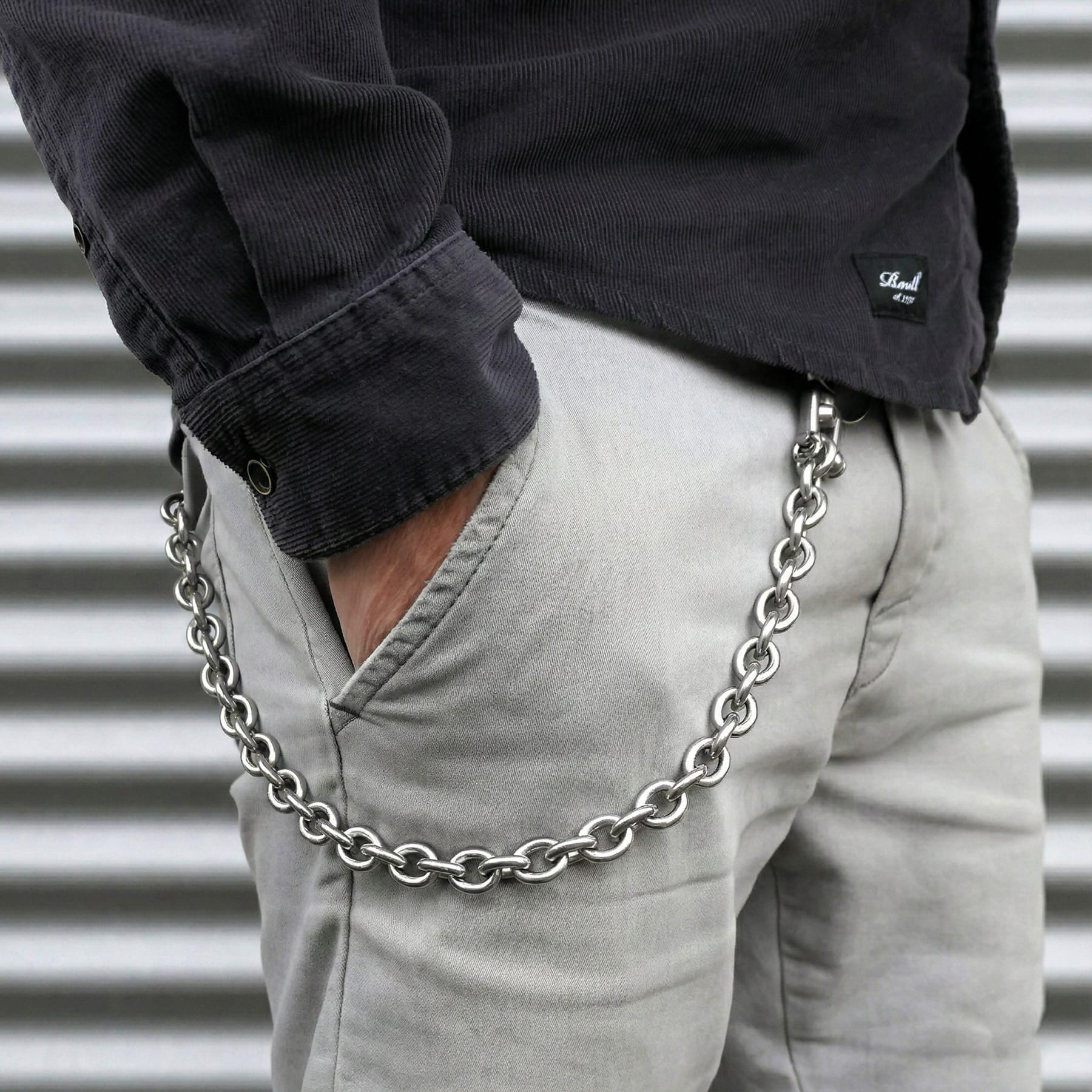 小物 US Exclusive Anchor Wallet Chain/ Silver Anchor Wallet Chain - Etsy