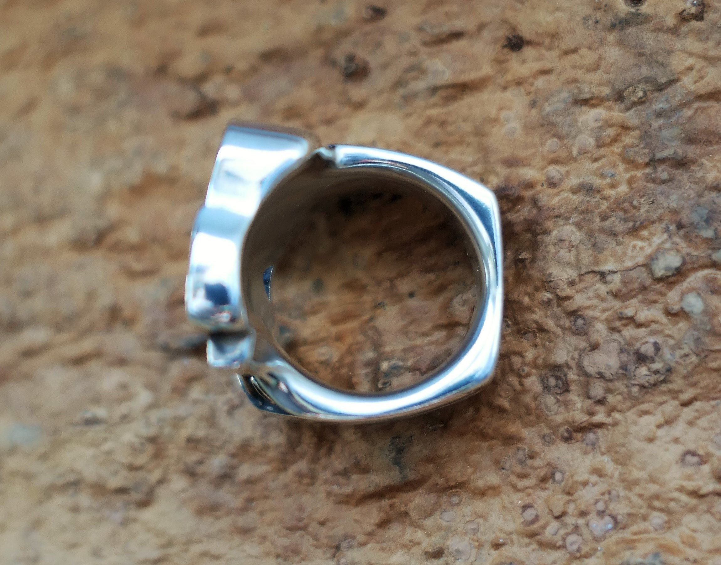 Harley Davidson Knucklehead Ring 925 Silver Sterling Engine Etsy