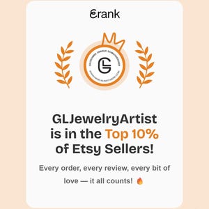 Etsy Shop Bewertung für digitale Schmuckdesigns und handgefertigte Ringe