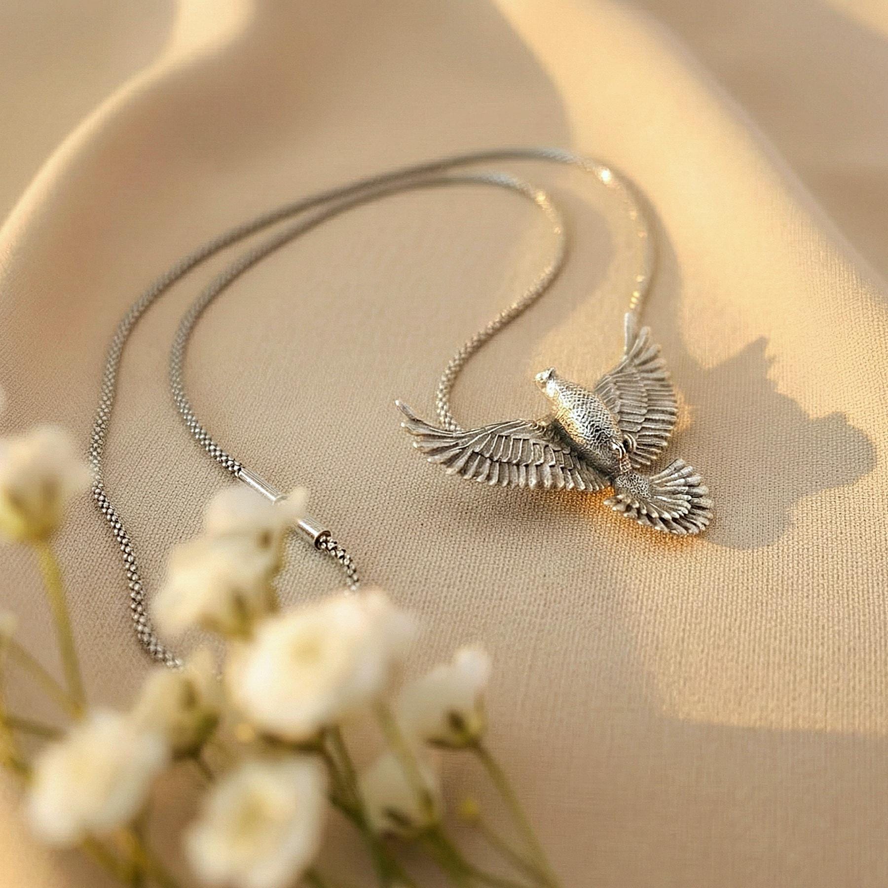 ONEFINITY Duif Ketting 925 Sterling Zilver Vrede Duif Hanger Ketting