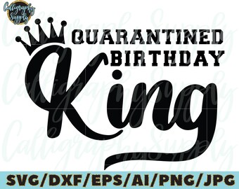Download Birthday King Svg Etsy